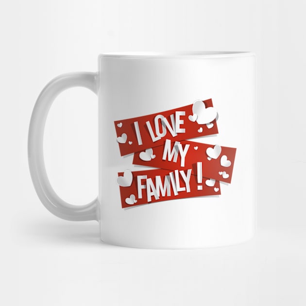 I Love My Family, F is for Family by Ben Foumen